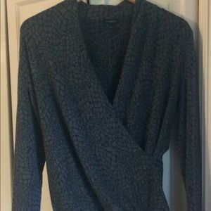 Talbots Faux Wrap Sweater